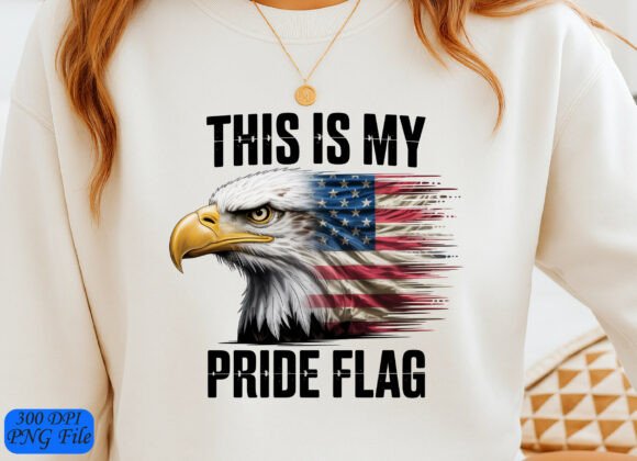 Download This is My Pride Flag PNG, Bald Eagle - Flag png Collection