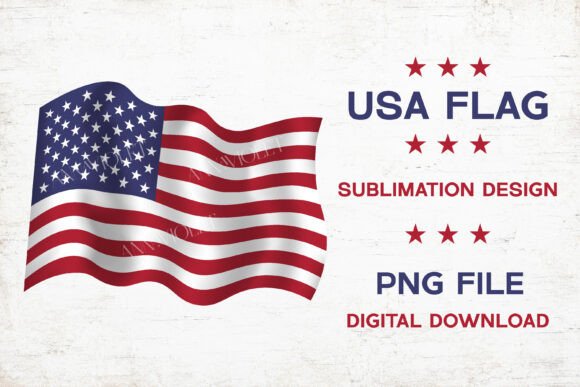 Download USA Flag PNG Sublimation | American Flag - Flag png Collection