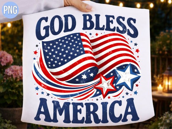 Download God Bless America Waving USA Flag PNG - Flag png Collection