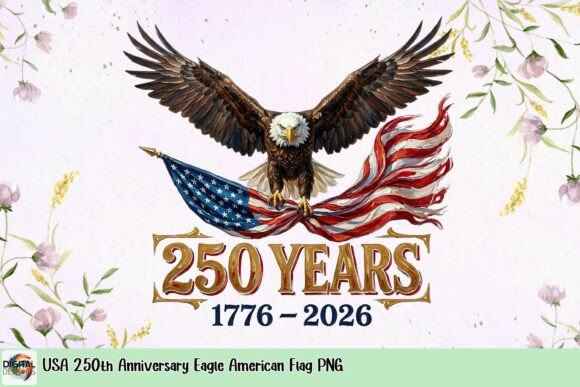 Download USA 250th Anniversary Eagle American Flag PNG - Flag png Collection