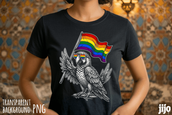Download Parrot Rainbow Pride Flag PNG - Flag png Collection